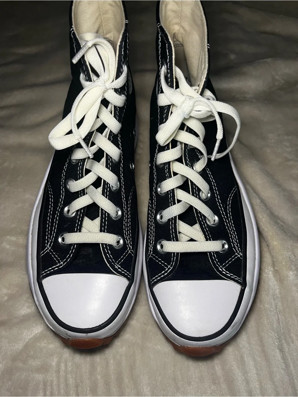 Converse black canvas